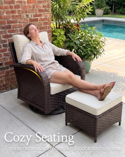 LayinSun 9 Pieces Outdoor Patio Furniture Set - Image 4
