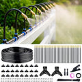 Thiswing 200FT Drip Irrigation System, 1/4" Tubing Automatic Misting Watering Kit with 36Pcs 360° Adjustable Nozzles, Garden Sprinkler for Yard, Lawn & Outdoor Plants by Thiswing