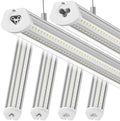 Barrina T8 LED Shop Lights 8FT, 140W 17000LM, 5000K, U Shape, 6 Packs by Barrina