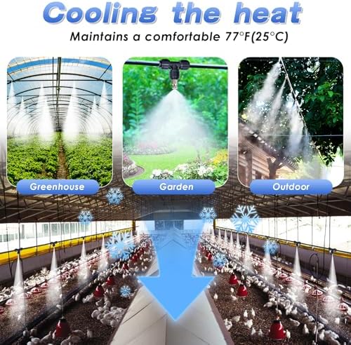 Portable Misting System, Outdoor Misting Cooling System - Image 2