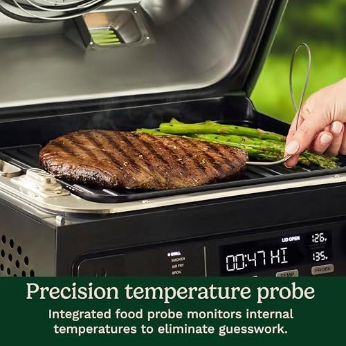Cuisinart Outdoor Electric Grill, 8-in-1 Air Fryer/Grill/Smoker, 154 sq in - Image 6