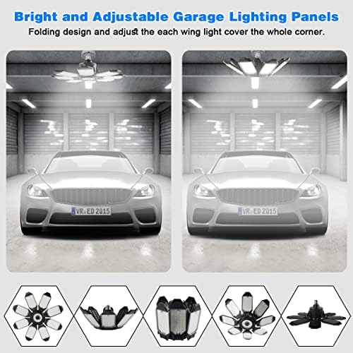 Garage Lighting - Ultra Brighter 20,000LM Garage Daylight 6500K - Image 3