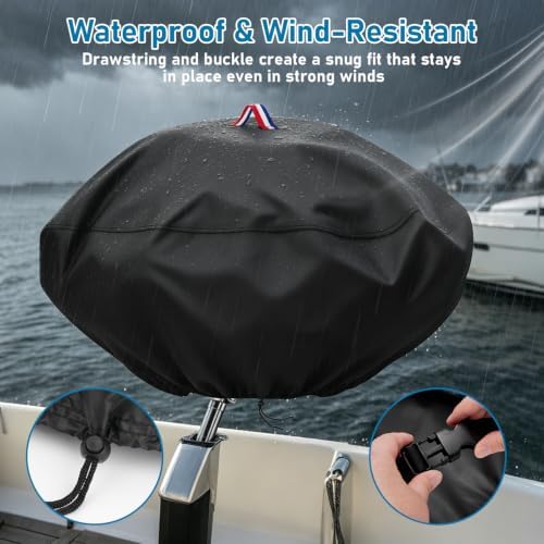 Boat Grill Cover for Magma A10-215 Kettle Portable Gas Grill - Image 5