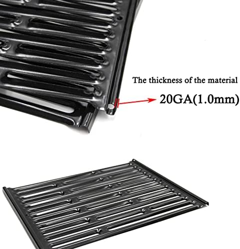 PG521 (2-Pack) 15" Porcelain Steel Cooking Grid Grates for Weber Genesis Silver A, Spirit E200,Spirit 500,Spirit 210 (2007-2012) Gas Grills, 7521 65905 7522 7523 65904 - Image 4