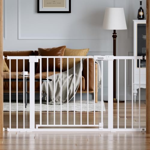 Babelio 36-56" Extra Wide Baby Gate for Stairs No Drilling, PressGuard II by BABELIO