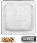 Air Fryer Basket for Ninja Foodi SP101 Digital Air Fryer Countertop Oven, 13.5 * 13.3'' Steel Wire Rack Accessorie Tray for Ninja Foodi SP100, SP101B1, SP101C Convection Oven, Dishwasher Safe by GWY