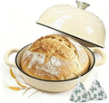 Cast Iron Bread Dutch Oven 6QT Pink Enameled with Lid by JINCHUFURI