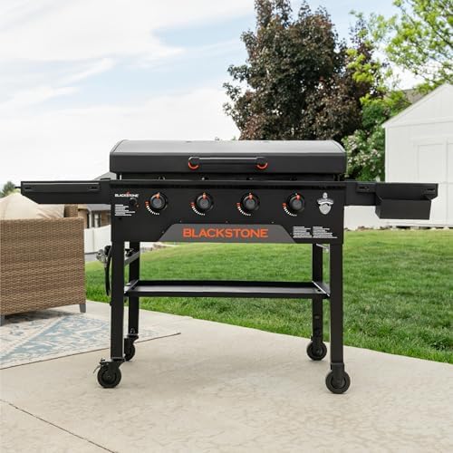 Blackstone Original Portable Griddle with Built-in Hood, Black, 36 Inch - Image 2