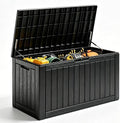 KAMABOKO Outdoor Storage Box, 140 Gallon Deck Box Outdoor Waterproof by KAMABOKO