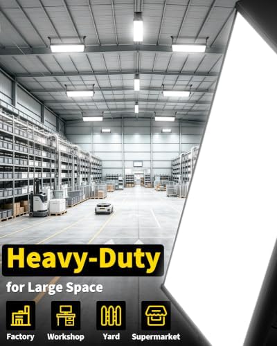 150W 18000LM Shop Light Bay Lighting, IP66 for Garage Workshop, 4 Pack - Image 2