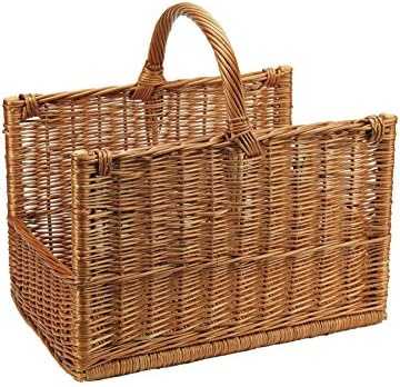GARDEN FRIEND c1550140 Wicker Log Basket by Unknown