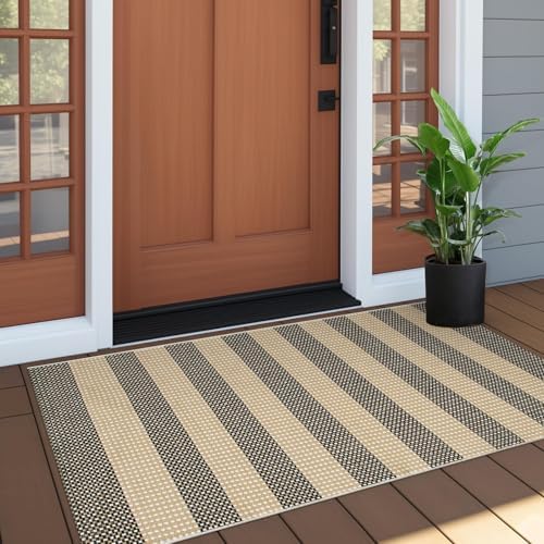 Fall Front Door Rug 24"x51" Outdoor Doormat Washable Door Mats Porch Rug - Image 2