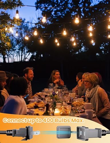 Svater Outdoor String Lights 105 FT Outside Waterproof Commercial Grade ETL - Image 4