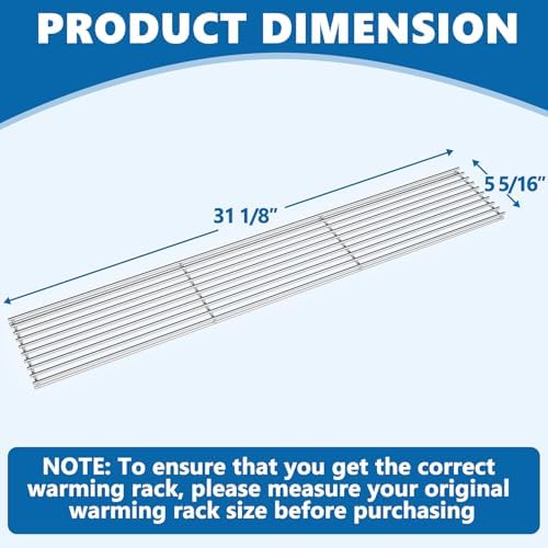 BLZ-32-033 Warming Rack for Blaze 32" 4-Burner – 31.125" 304 Stainless - Image 2