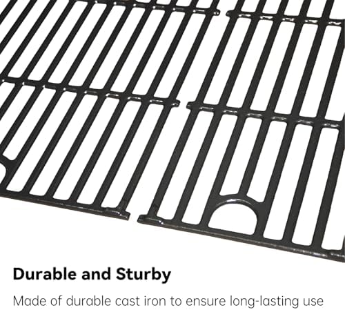 Hongso 17" Grill Grates Replacement Parts for Charbroil Performance 4 Burner 463365021, 463366022, 463351021, 463365522, 463350521 Models, Original P/N G426-0005-W1 G426-0004-W1 - Image 3