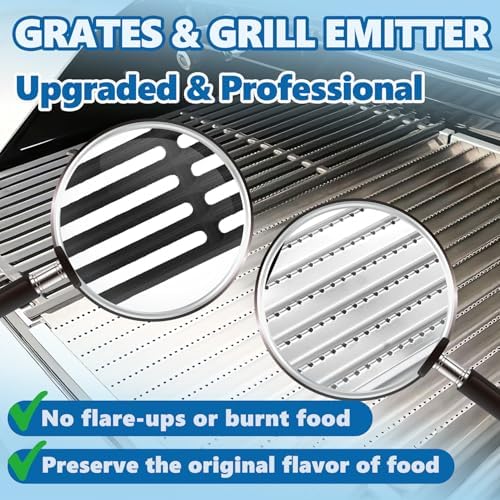 Grill Grates&Emitter Plates for Charbroil TRU Infrared 4-Burner Grill Parts - Image 6