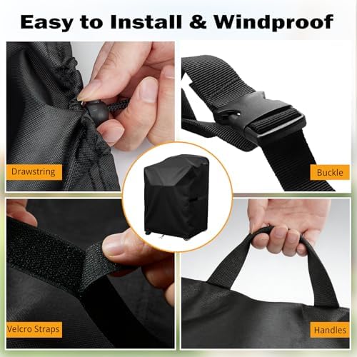 Grill Cover for recteq RT-B380 & RT-B380X Bullseye, 600D - Image 3