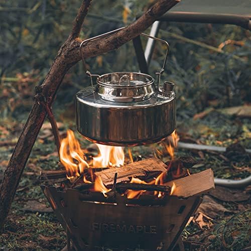 Fire-Maple Antarcti Camping Kettle Stainless Steel Camp Tea Pot, 1.5L - Image 5