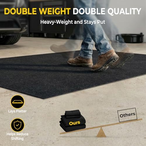2-Pack Heavy Duty Oil Spill Mat, Oil Mat, Garage Floor Mats, 36"x60" - Image 6