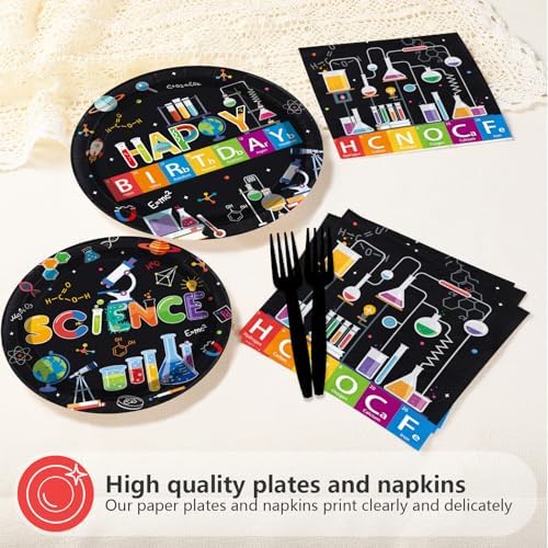 200Pcs Science Birthday Party Decoration for Girls Chemistry Serves 50 - Image 3