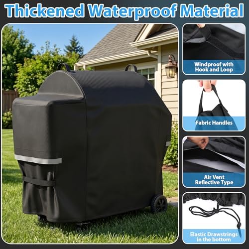 Utheer Grill Cover for Pit Boss Competition 1600 & Navigator 1600 Series - Image 4