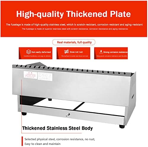 Commercial Gas Griddle,Restaurant Burger Grill,Outdoor Gas Griddle,for Parties and Camping (718b) - Image 6
