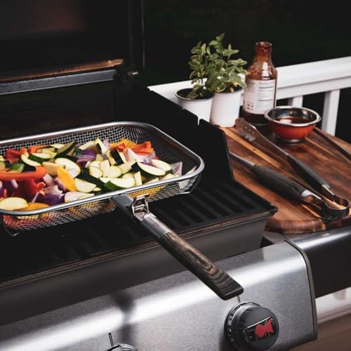 Schmidt Brothers - Bonded Ash 4-Piece Grill Set, Full-Forged Stainless Steel BBQ Utensils Including Spatula, Fork, Basting Brush, and Tongs with All Wood Handles - Image 5