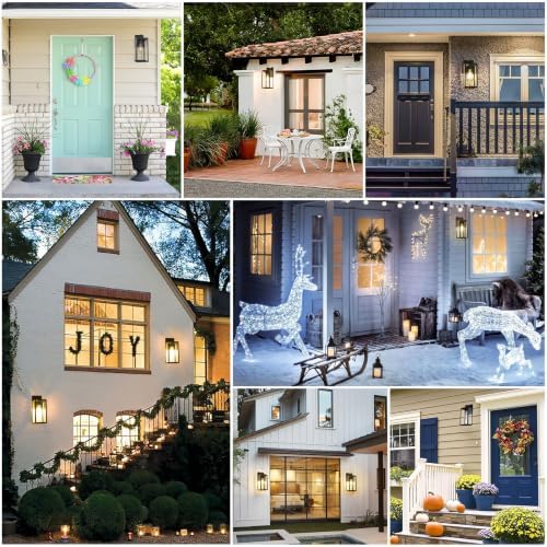 MAXvolador Outdoor Wall Light Fixtures, Exterior Waterproof Wall Lanterns - Image 6