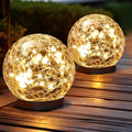 JKIMK Solar Globe Lights Outdoor Waterproof-Solar Balls for Garden by JKIMK