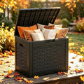 KAMABOKO 35 Gallon Outdoor Storage Box Waterproof Deck Box for Patio by KAMABOKO
