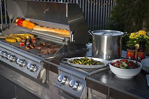 Bull Outdoor Products 30009 Natural Gas Slide-In Double Side Burner, Front and Back Design - Image 5