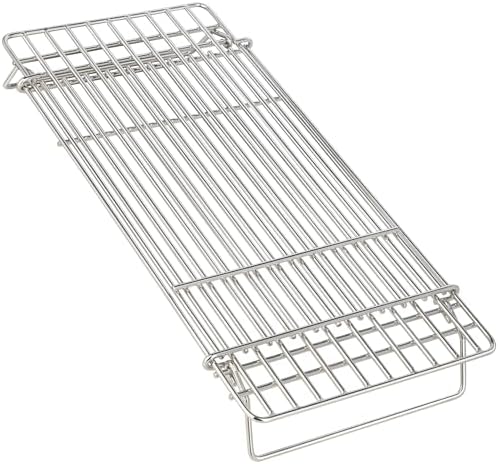 Grill Rack for Blackstone Griddle Warming Grid Taco Hot Dog Racks Upper Shelf for Weber Pit Boss Nexgrill Tabletop Flat Top BBQ Cooking Grilling Parts Stainless Steel Adjustable Warm Grates by Unidanho