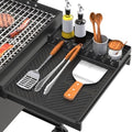 Silicone Grill Mat Compatible with Blackstone, Black by LANLW