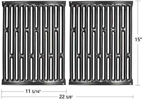 PG521 (2-Pack) 15" Porcelain Steel Cooking Grid Grates for Weber Genesis Silver A, Spirit E200,Spirit 500,Spirit 210 (2007-2012) Gas Grills, 7521 65905 7522 7523 65904 - Image 2