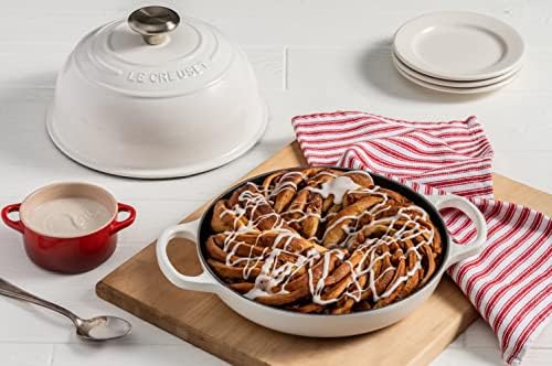 Le Creuset Enameled Cast Iron Round Bread Oven, 9.5 inch, White - Image 6