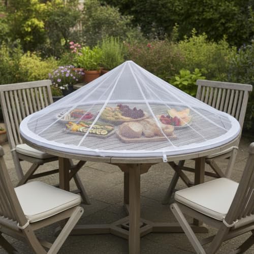 Foldable Mesh Round Table - Image 3
