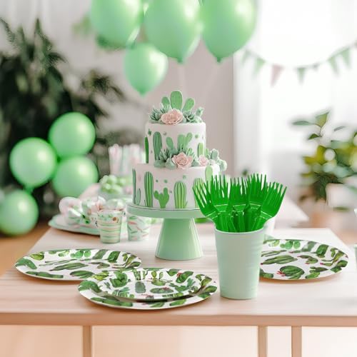 Cactus Party Decorations - Cactus Party Plates and Napkins for Kids Birthday Party, Serves 20 Guests - Image 7