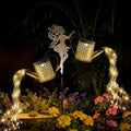 Solar Watering Can Light, Solar Flower Fairy Decorations Outdoor Light by Unknown