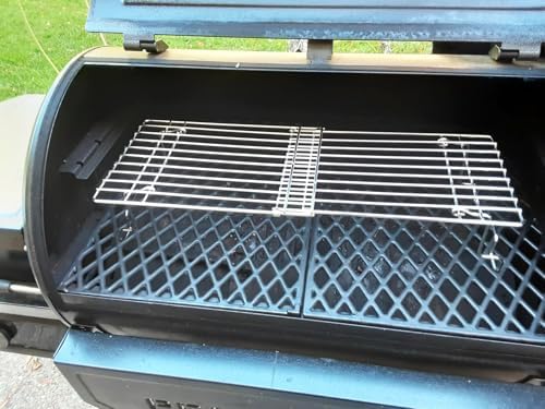 BBQ Future Universal Adjustable Warming Rack for Grills, Folding Stainless Steel Upper Rack for Pit Boss Traeger Pellet Smoker Weber Charbroil Gas Grill Blackstone Griddle & More, Dishwasher Safe - Image 4