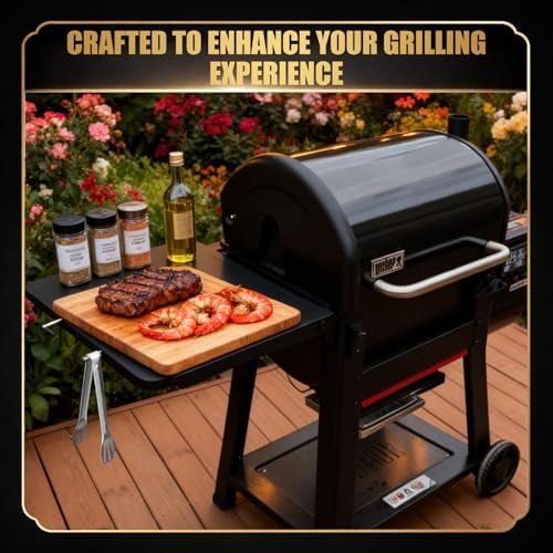QuliMetal Grill Side Table for Weber Searwood 600/600XL/Smoque/Smoque XL - Image 5