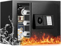 [- °] Fireproof Safe for Home, 1.3 Cuft Home Safe by FOWORE