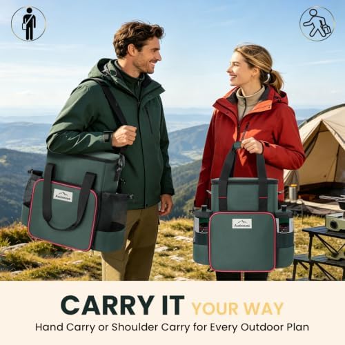 Carry Bag for High Pressure Single Propane Burner with Multiple Pockets - Image 7