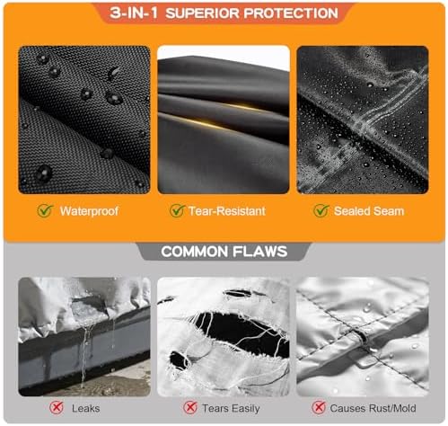 Grill Cover for Recteq Patio Legend 400,Patio Legend 600 Wood Pellet Grill - Image 5