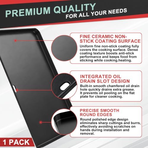 GX101 Griddle Plate for for Ninja Sizzle Pro XL 20-Inch Indoor Griddles - Image 4