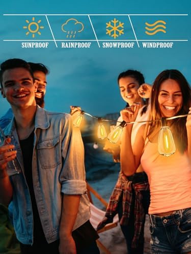 Outdoor String Lights 400FT Waterproof Outside Lighting for Patio Backyard - Image 2