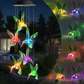 Toodour Solar Wind Chime, Color Changing Wind Chimes Hummingbird by Toodour