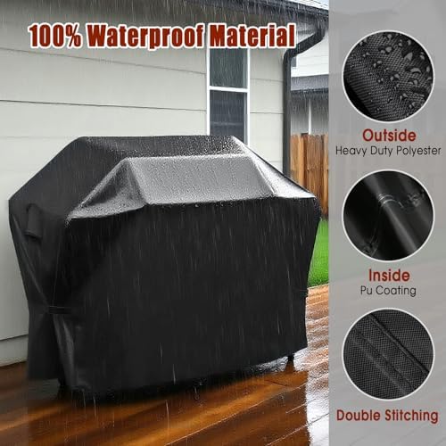Grill Cover for 48" Expert Grill 3-Burner Propane Gas Grill - Image 3