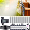 360° Adjustable Drip Irrigation System with 32 Nozzles & Water Timer by Thiswing
