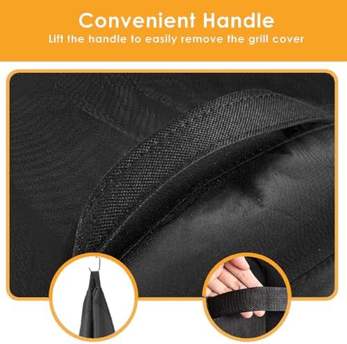 600D Grill Cover for Current Model G Dual Zone Grill, Outdoor BBQ Accessory - Image 5