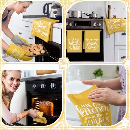 Sratte 6 Pcs Kitchen Decor Accessories Set, Yellow - Image 6